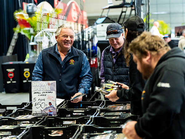 Hot Tackle store at the Sydney Boat Show